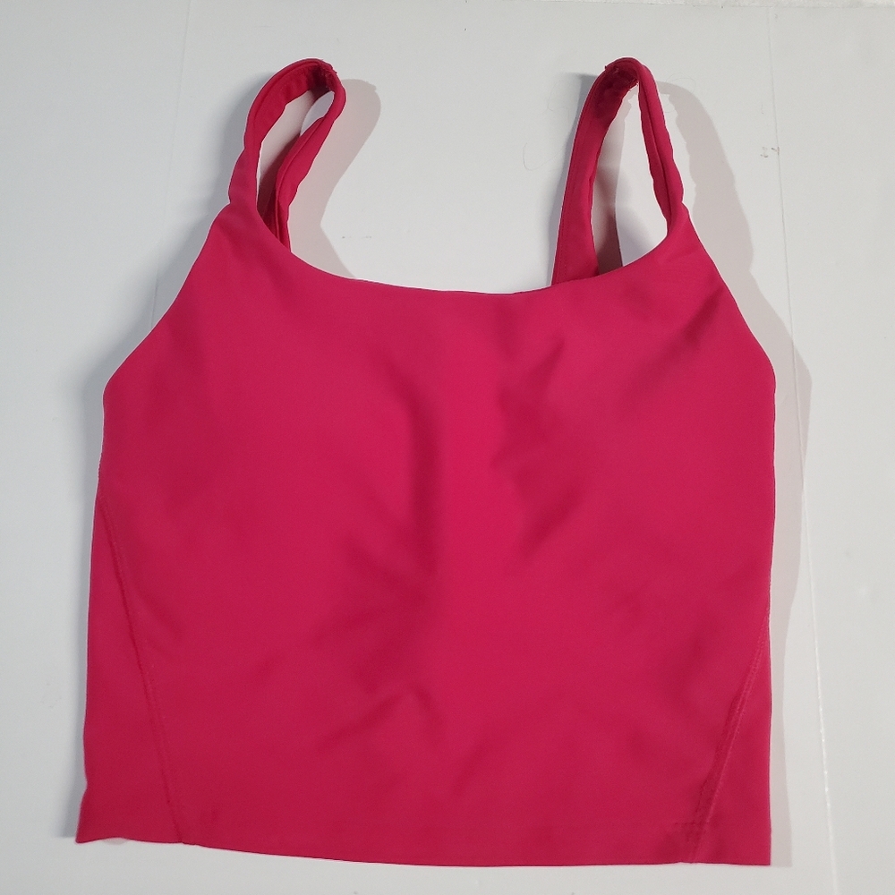 Old Navy Women's Hot Pink Athletic Crop Top